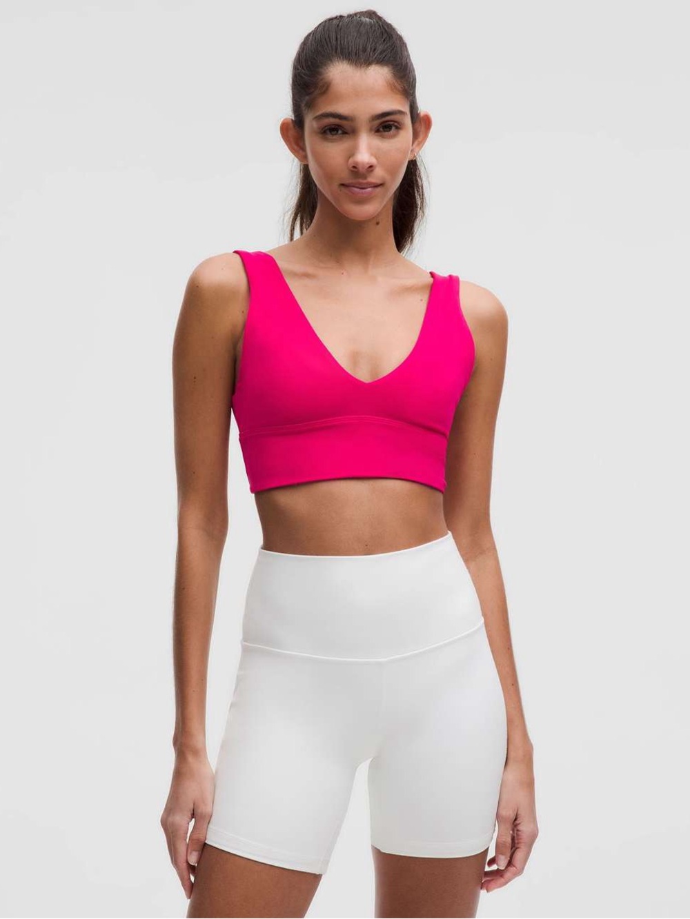 Lululemon Align V-Neck Bra *Light Support, A/B Cup - Passionate